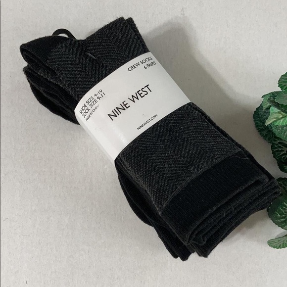NWT Nine West Women’s Crew Socks - Picture 2 of 11
